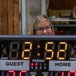 Juliane Tanz aus Weimar hat gut Lachen: Sie war eine der fast 100 Ehrenamtlichen, die Deutschland eine großartige Europameisterschaft schenkten. Dafür zollte ihnen die europäische Tchoukball-Familie höchstes Lob. Foto: Benedikt Hild