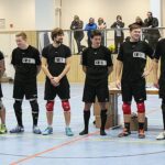 Der BTV Aachen wurde als neuer Deutscher Meister im Tchoukball geehrt. (Foto: Steffi Wildner)
