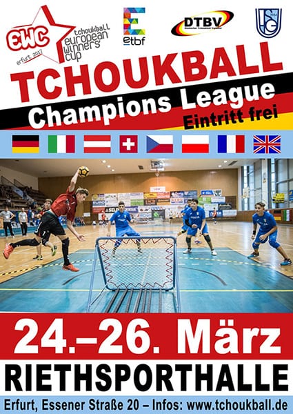 Das Plakat zum Turnier / The poster for the tournament
